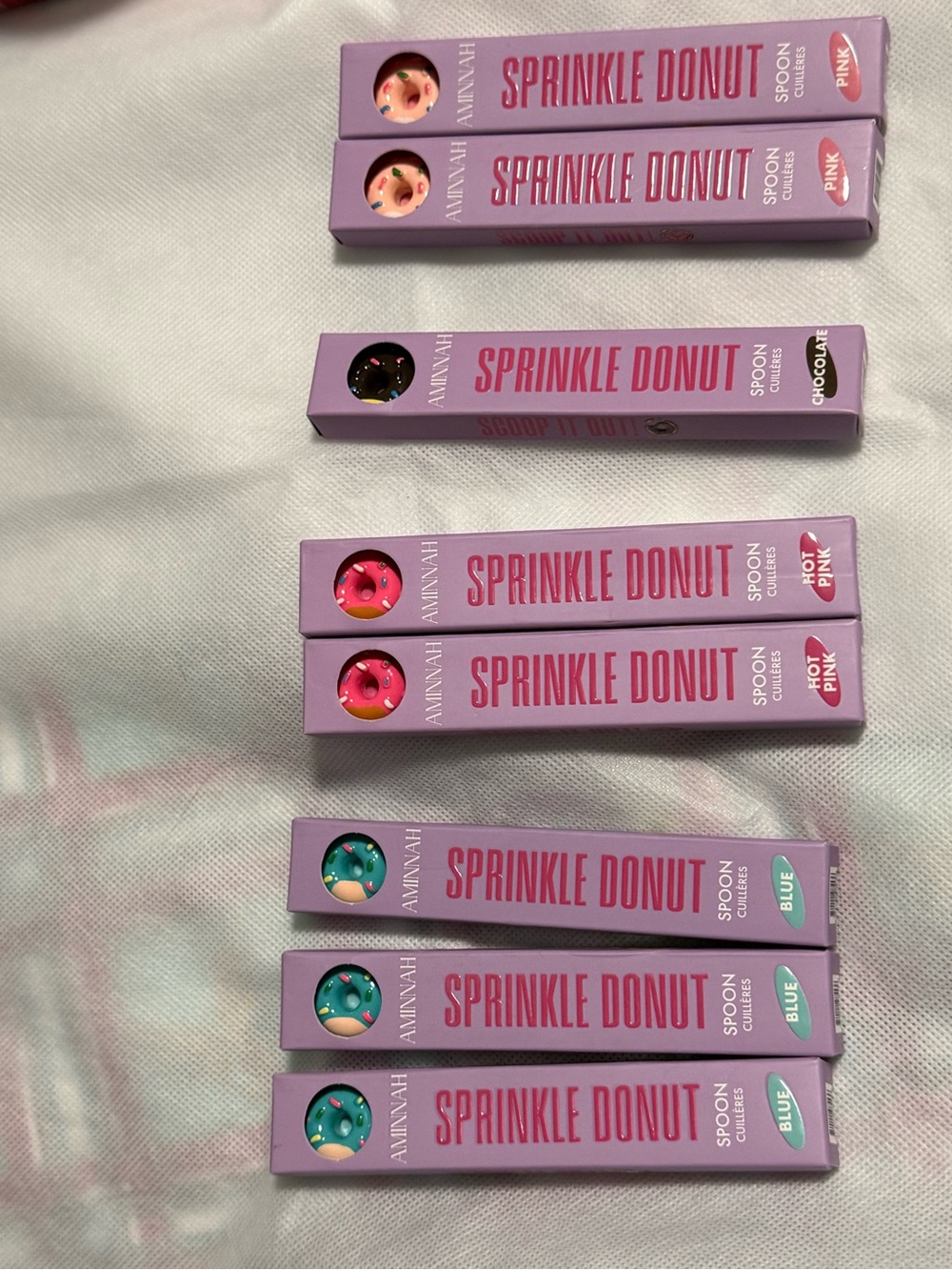 Aminnah Sprinkle Donut Spoon applicators. Pick ONE NWT
